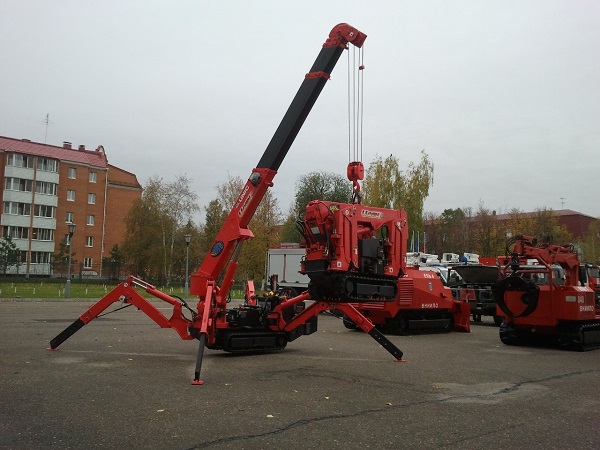 шагающий кран паук