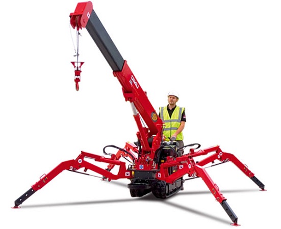 малый подъёмный кран-паук