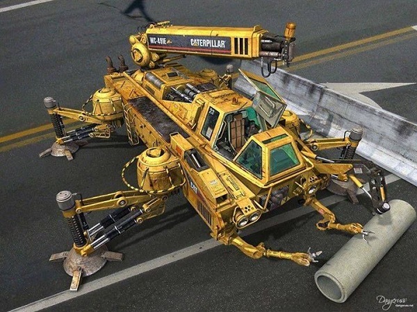 концепт перспективного подъёмного крана