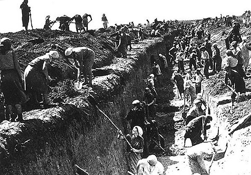 противотанковый ров под москвой